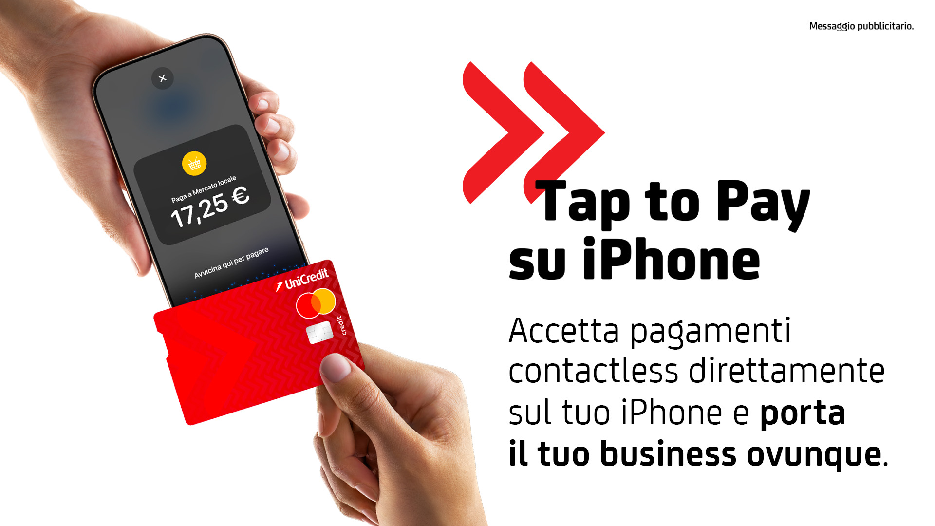 immagine di carta di pagamento che si avvicina allo smartphome per pagare