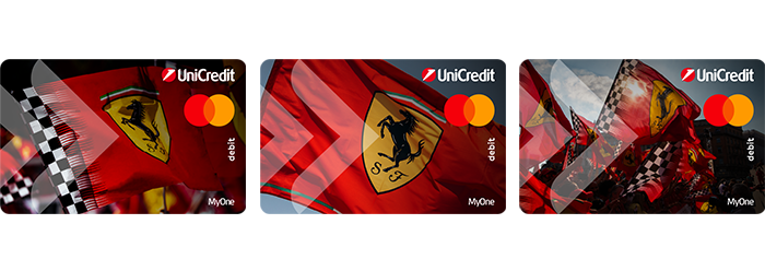 set di immagini rappresentanti alcune possibilie carte personalizzate